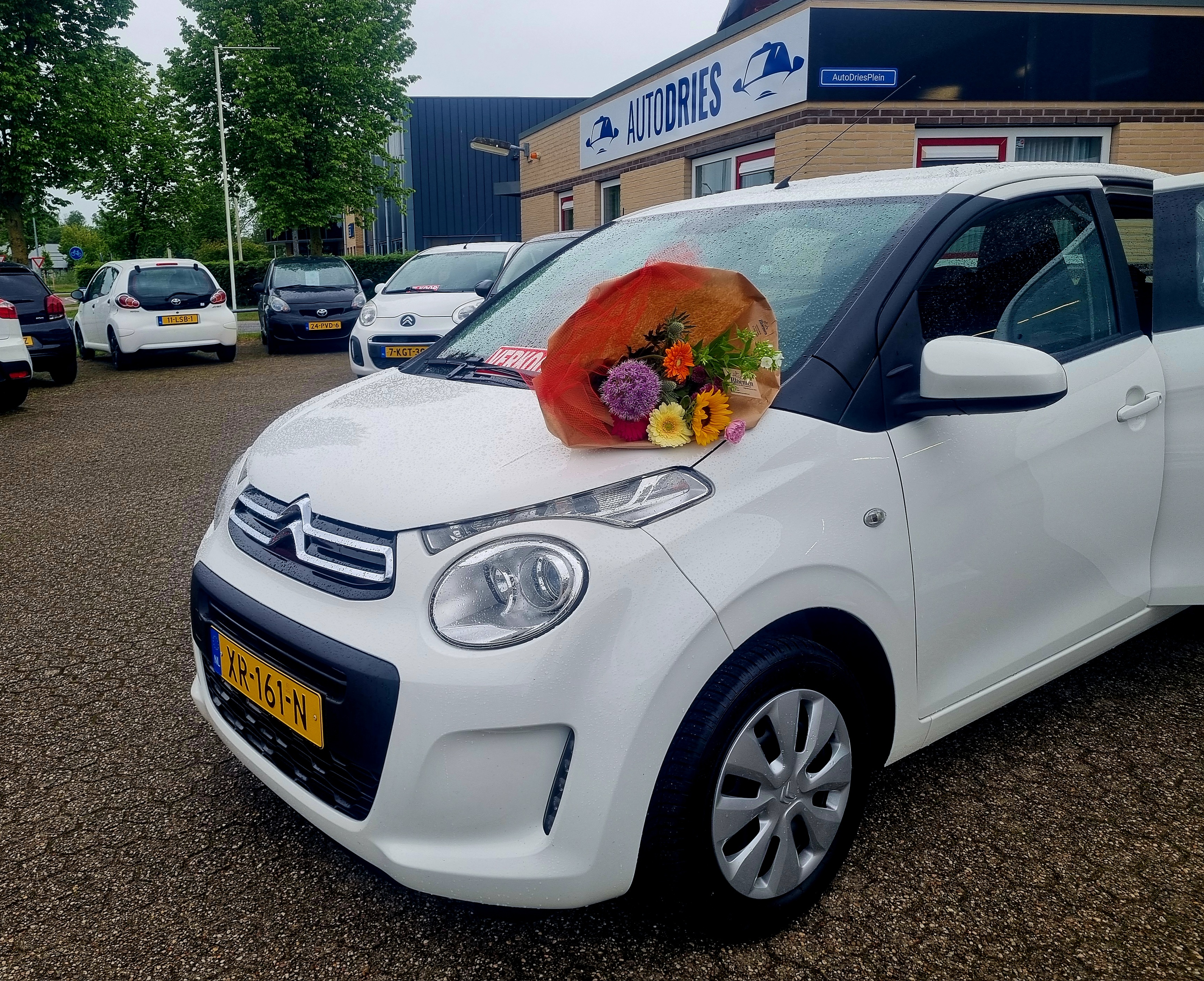 Blije klant bij Auto Dries Aalten