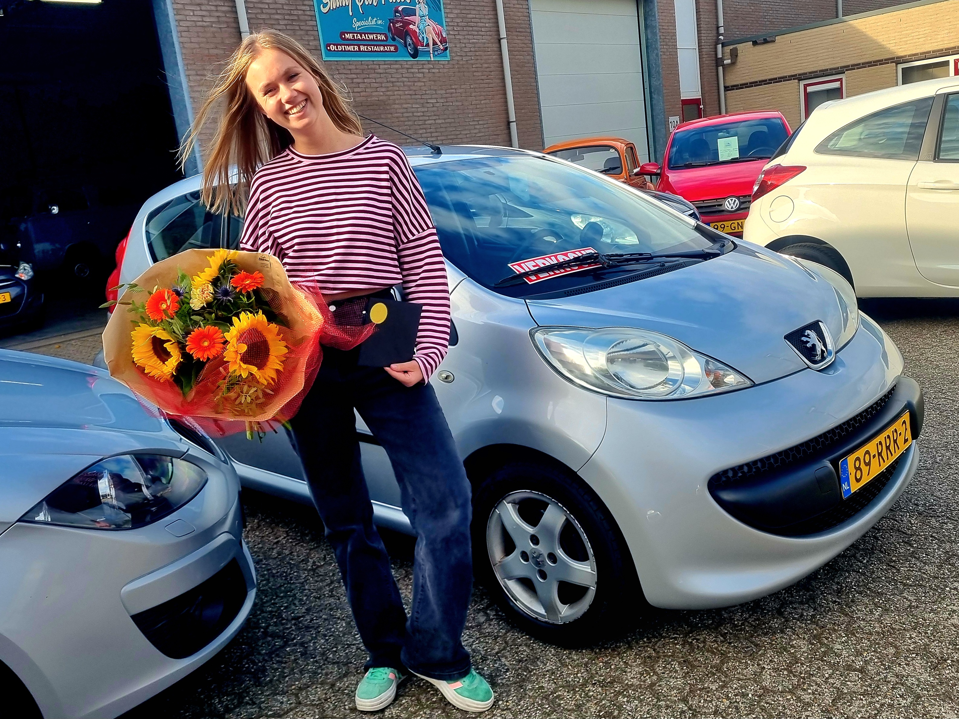 Blije klant bij Auto Dries Aalten