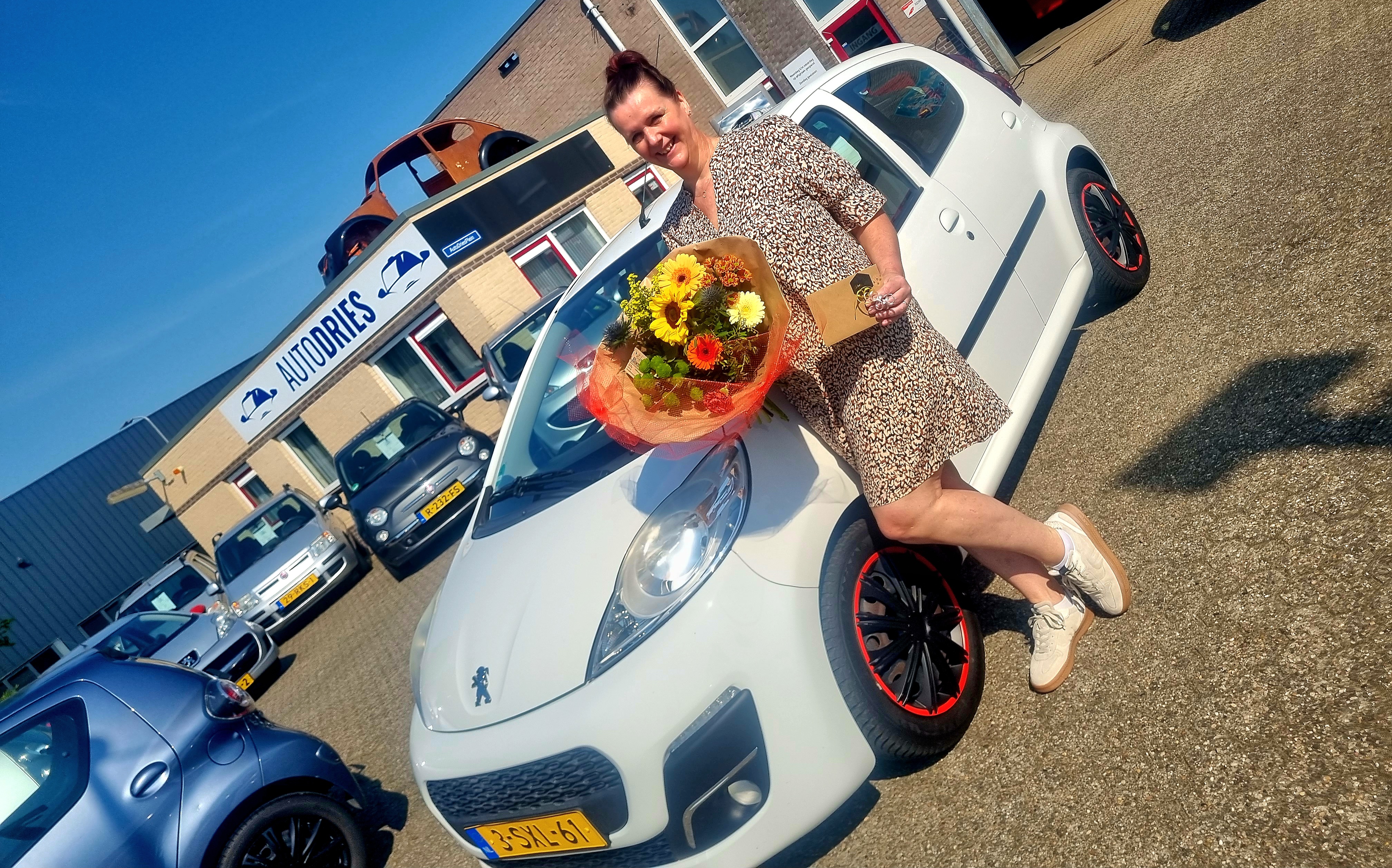 Blije klant bij Auto Dries Aalten