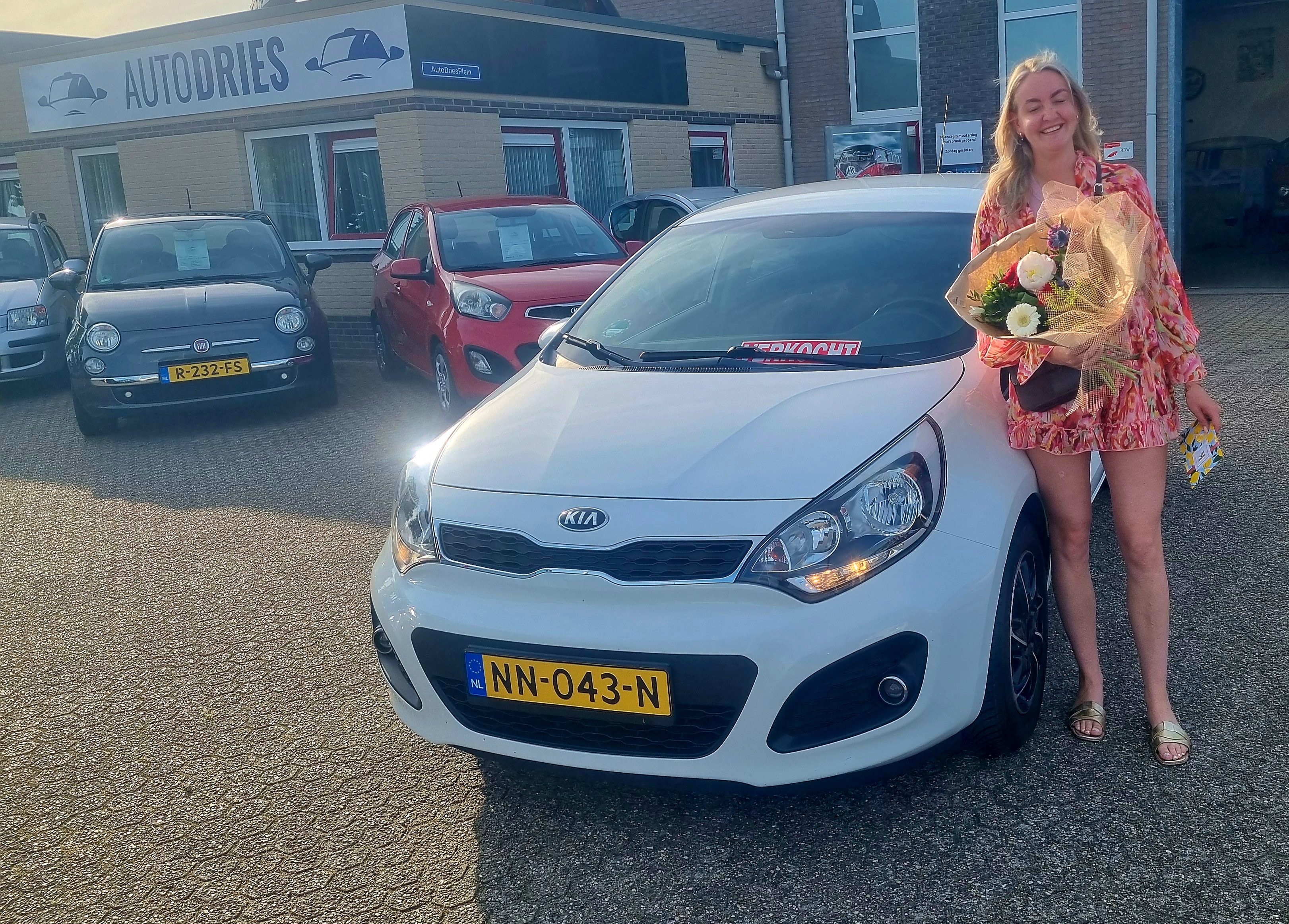 Blije klant bij Auto Dries Aalten