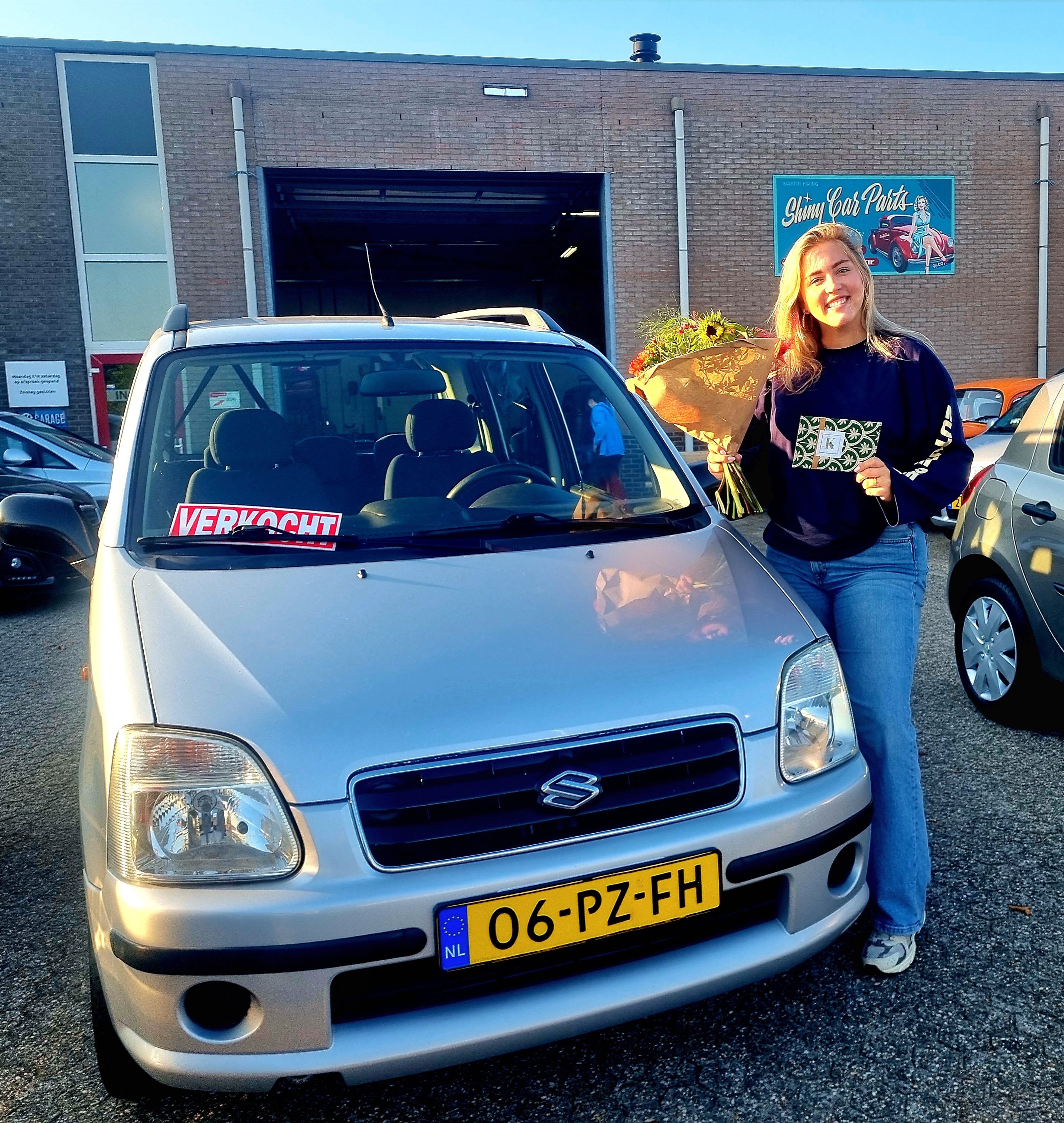 Blije klant bij Auto Dries Aalten
