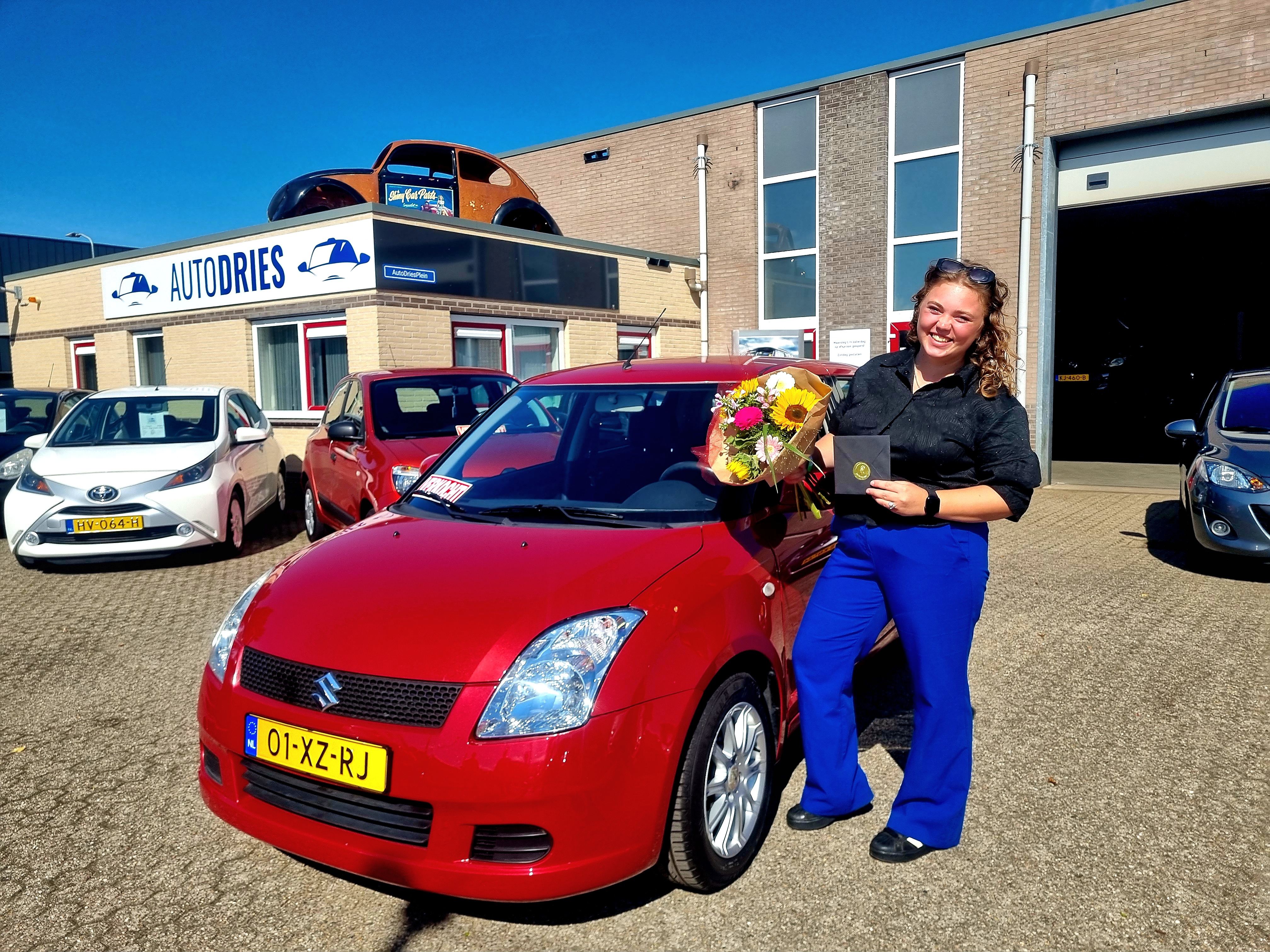 Blije klant bij Auto Dries Aalten