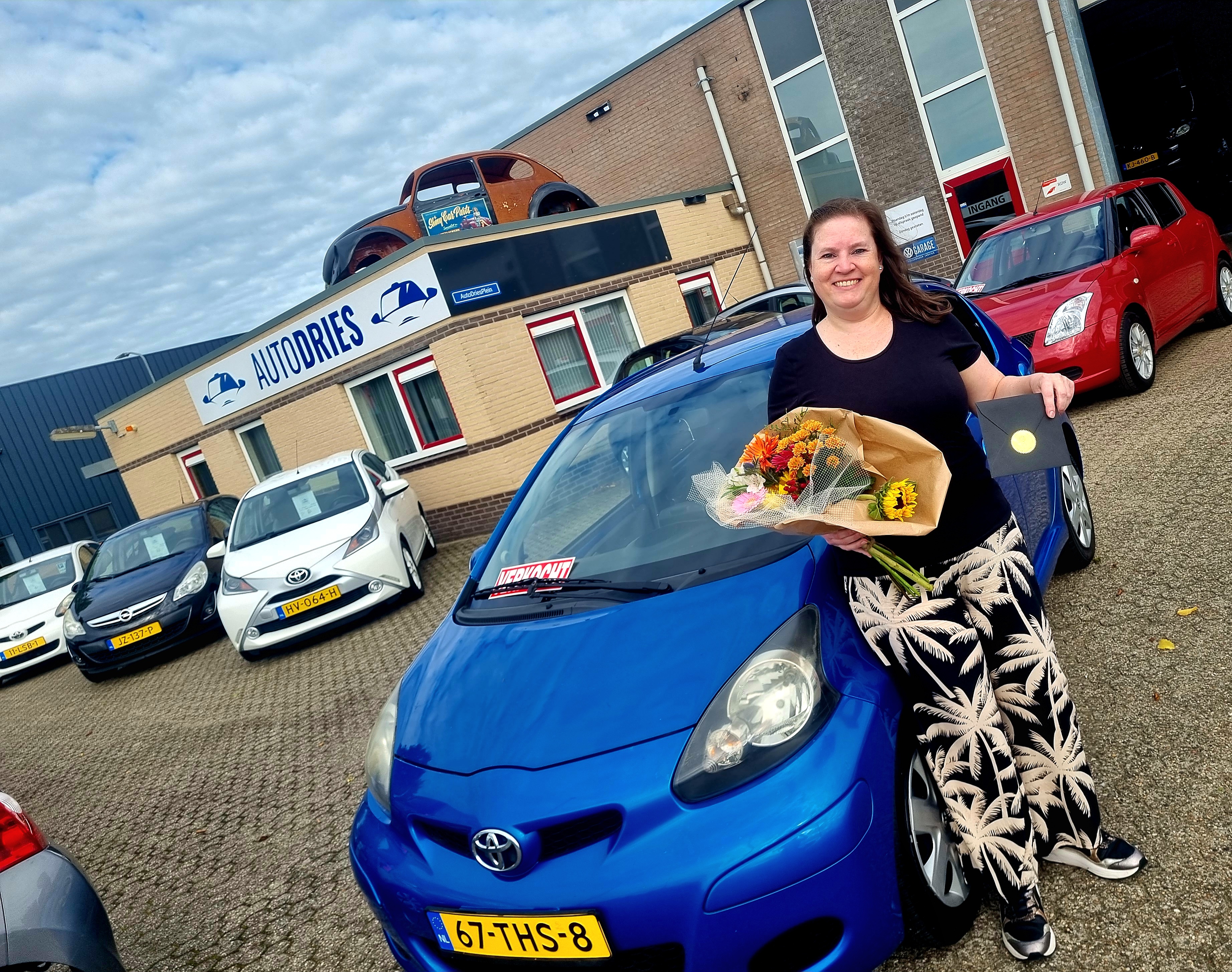Blije klant bij Auto Dries Aalten